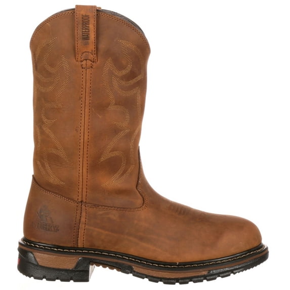 Rocky Original Ride Branson Roper Waterproof Western Boots