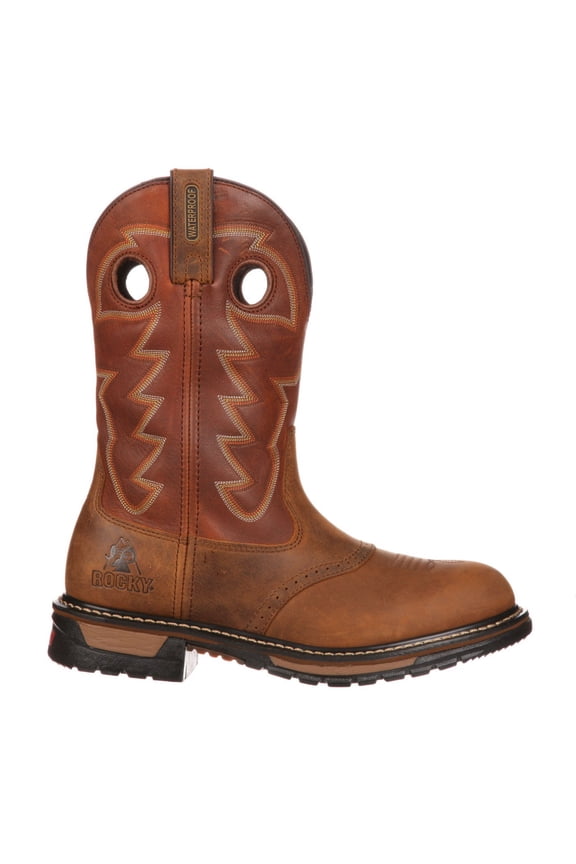Original Ride Branson Saddle Roper Waterproof Western Boot