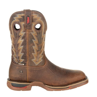 Rocky Mens Long Range 11 Inch Waterproof Composite Toe