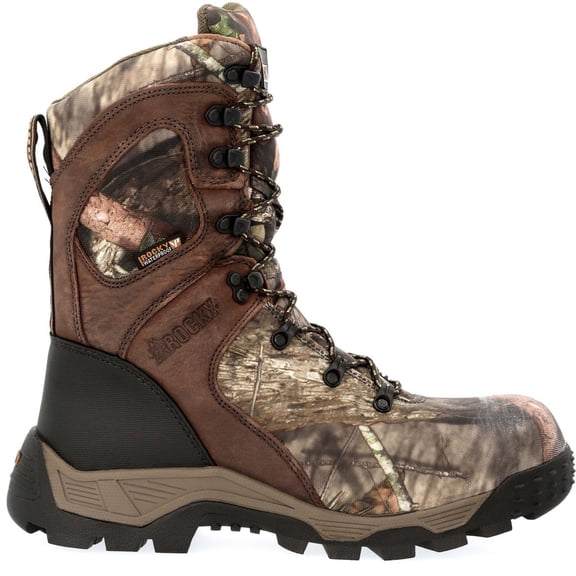 Rocky Sport Pro 1000G Insulated Hunting Boots, Mossy Oak Break Up Country, Size 9.5(M)
