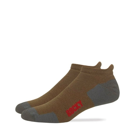 Rocky Mens Ultra Dri Low Cut Heel Tab Socks 2 Pair Pack