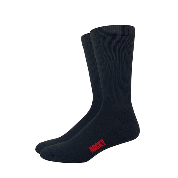 Rocky Mens Ultra Dri Military Crew Boot Socks 2 Pair Pack