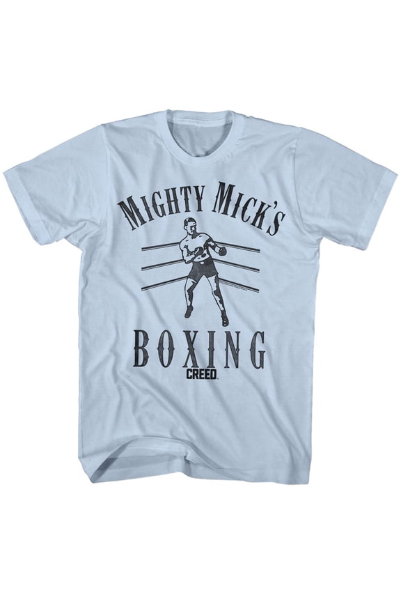 rocky movies mick's adult short sleeve t shirt