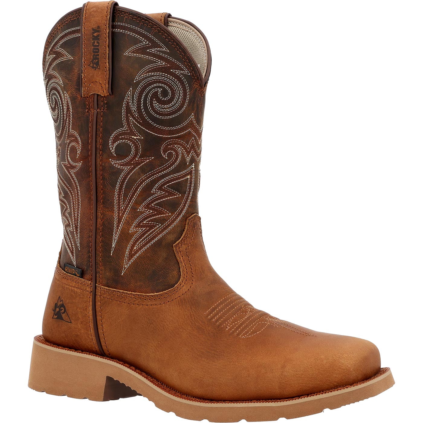 Rocky MonoCrepe 12 Western Boot Size 10 W Walmart
