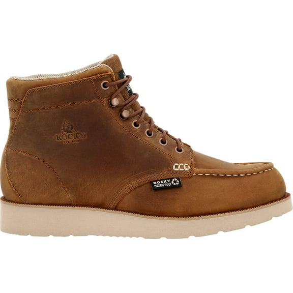 Rocky MonoCrepe Wedge 6” Waterproof Work Boot