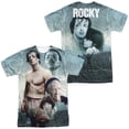 thumbnail image 1 of Rocky Montage Unisex Adult Sublimated Costume T Shirt (Front/Back), Medium Multicolor, 1 of 2