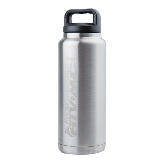 Rocky Mountain ATV/MC Insulated Bottle Silver 36 oz.