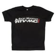 thumbnail image 1 of Rocky Mountain ATV/MC Youth Axis T-Shirt Medium Black, 1 of 2