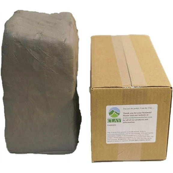 Rocky Mountain Clay Pottery Clay - CT3 Low Fire Cone 06 White Clay - 50 lbs