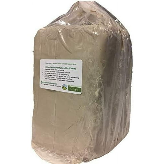 Rocky Mountain Clay Pottery Clay - White (25 lb)