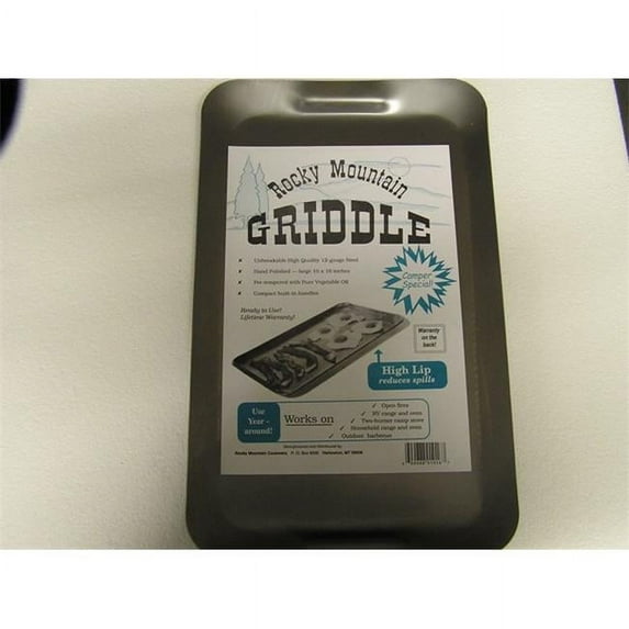 Rocky Mountain Cookware 2-Burner RV/ Camping Griddle