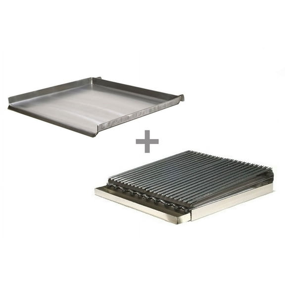 Rocky Mountain Cookware MGB24-8 4-Burner Add on Griddle/Broiler Combo