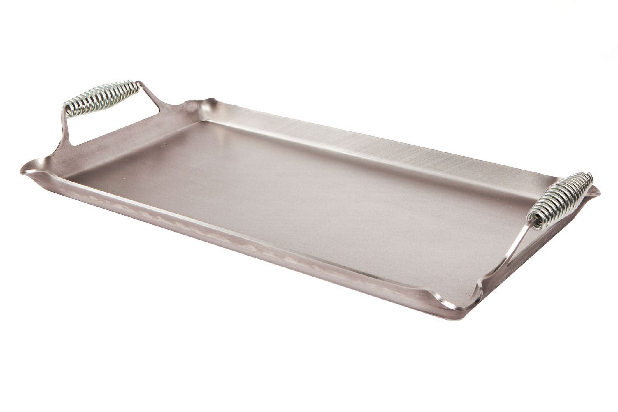Rocky Mountain 24" Carbon Steel Griddle with Heat-Resistant Handles
