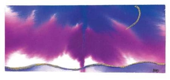 Rocky Mountain Dawn Canvas Art - Beth Bonart (10 x 20)