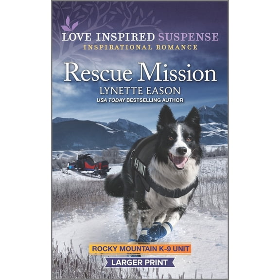 Pre-Owned Rocky Mountain K-9 Unit: Rescue Mission (Paperback)(Large Print)