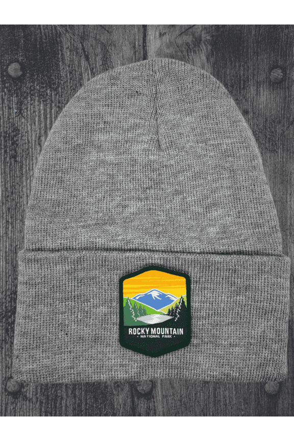 Rocky Mountain National Park Beanie - Grey