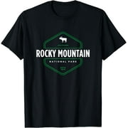 ANYAGE Rocky Mountain National Park Colorado Graphic T-Shirt