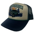 thumbnail image 1 of Rocky Mountain National Park Men's Retro Vintage Foam Trucker Hat Cap in Navy, 1 of 4