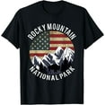 thumbnail image 1 of Rocky Mountain National Park Shirt Retro Vintage Colorado T-Shirt, 1 of 4