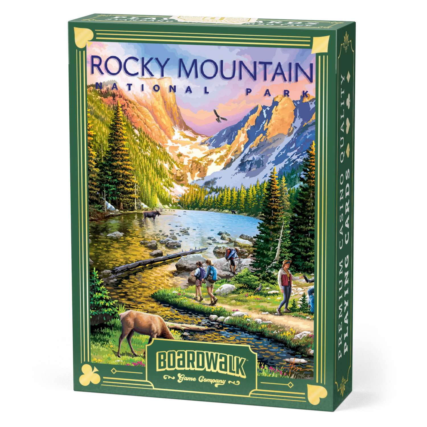 Rocky Mountain National Park by Boardwalk - Playing Cards