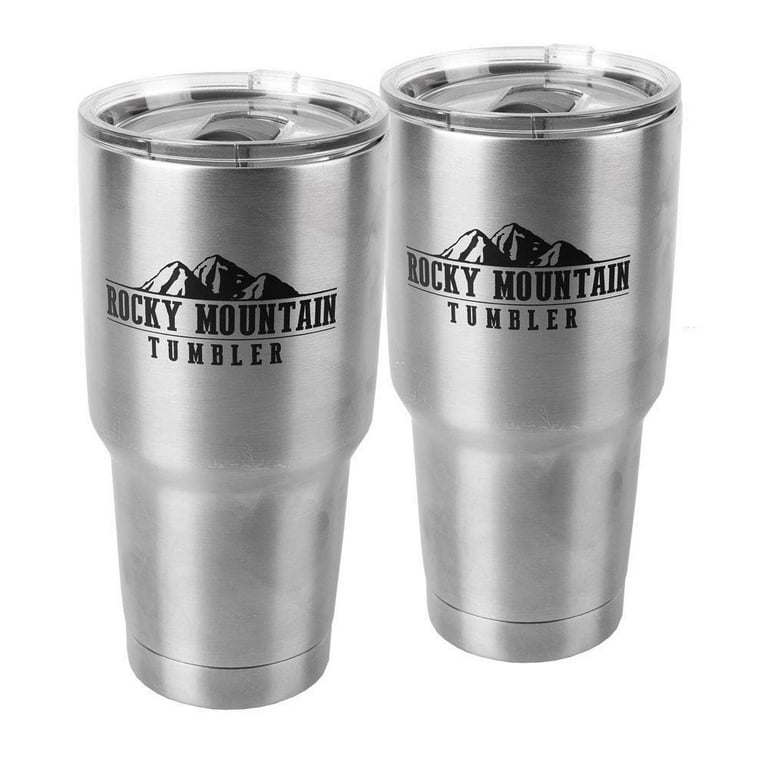 Rocky Mountain × DELUXE Rocky Mountain Rocky Mt. Deluxe Tumbler Water Bottle, 2 PC