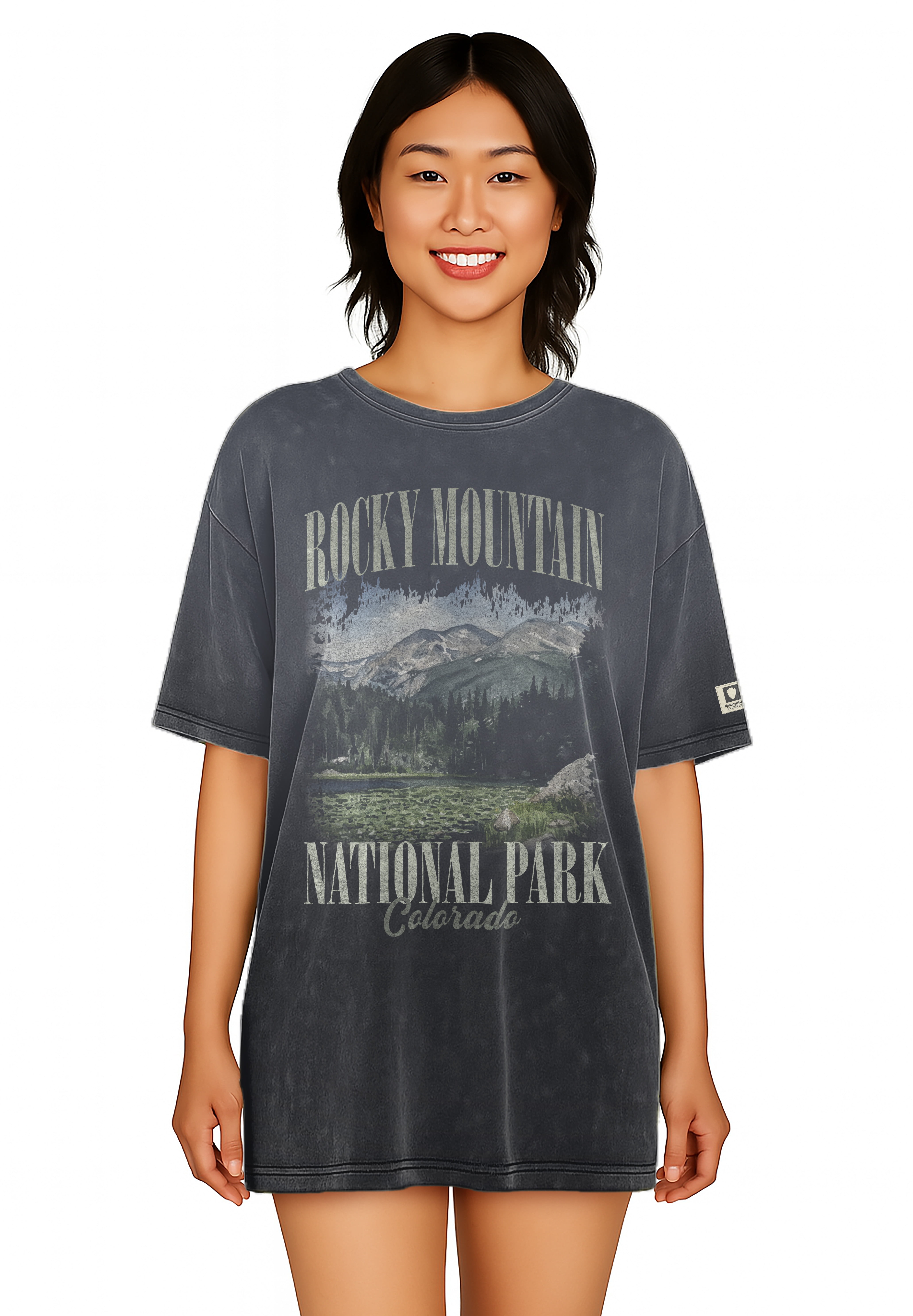 Rocky Mountain Women's Oversized Sleep Shirt, Sizes XS-3X