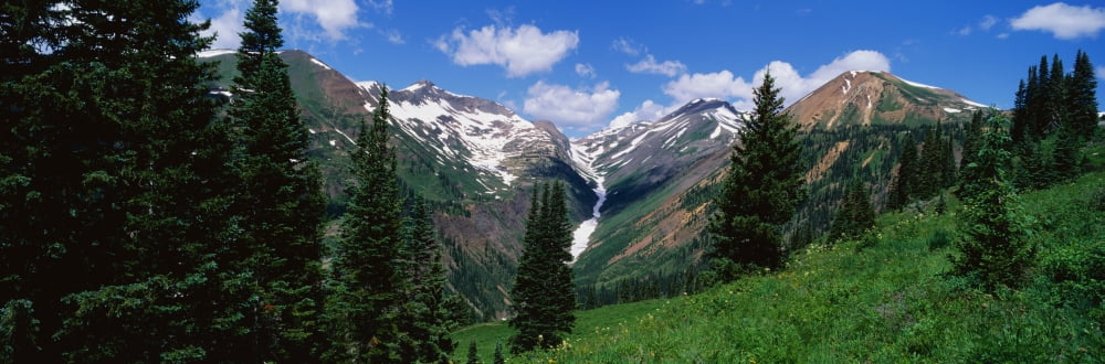 Rocky Mountains CO Canvas Art - Panoramic Images (36 x 12)