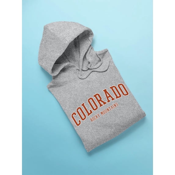 Rocky Mountains Colorado State Hoodie Women's -SelectDesign