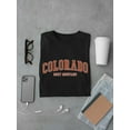 thumbnail image 1 of Rocky Mountains Colorado State T-shirt Men's -SelectDesign, 1 of 4