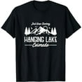 thumbnail image 1 of Rocky Mountains Tee Hike Climb Hanging Lake Colorado T-Shirt, 1 of 5