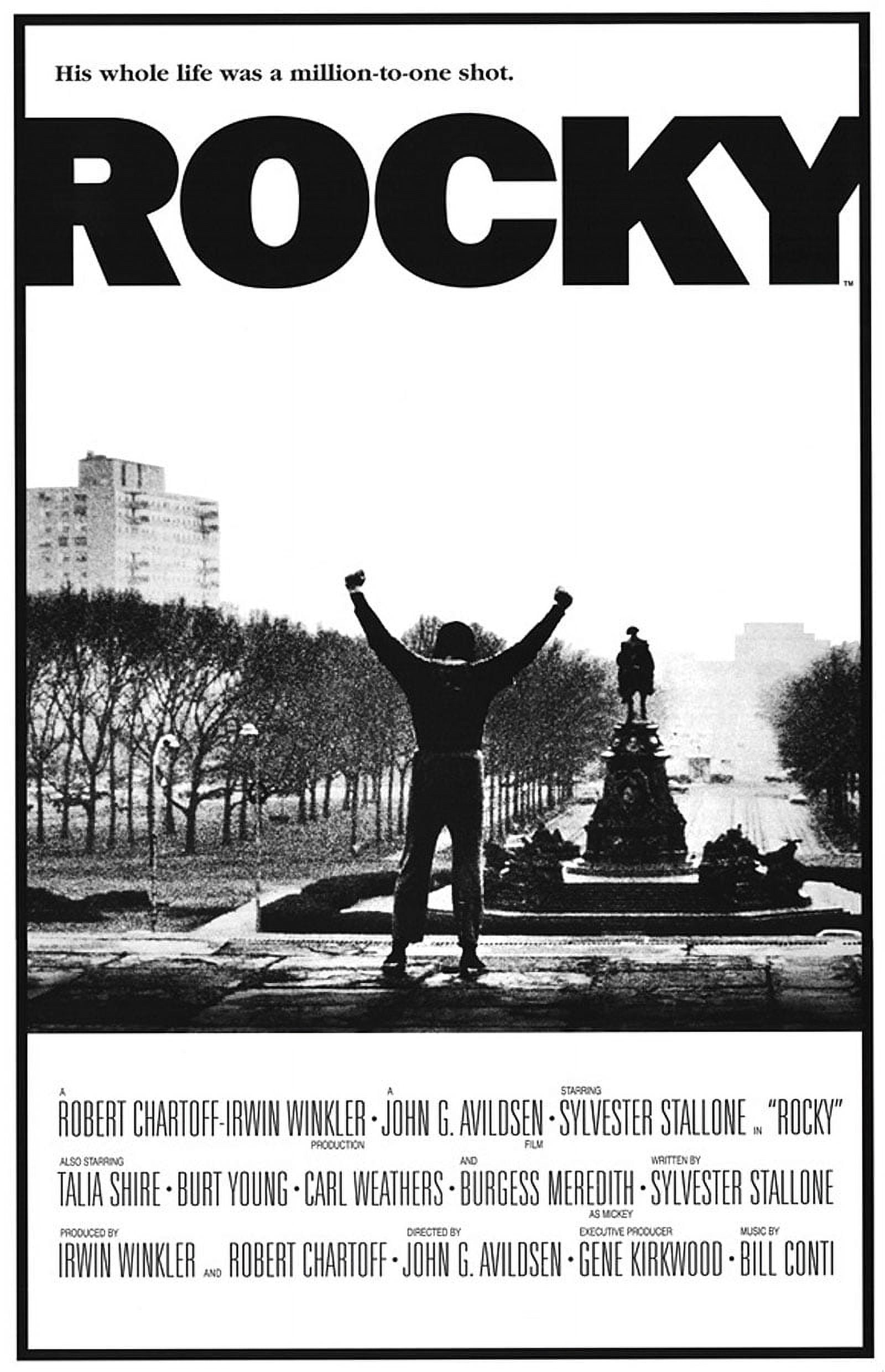 Rocky Movie Million to one shot Poster (24 x 36) - Walmart.com
