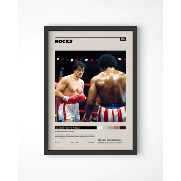 Rocky Movie Poster Unframed Size 24''x36'' GooGate