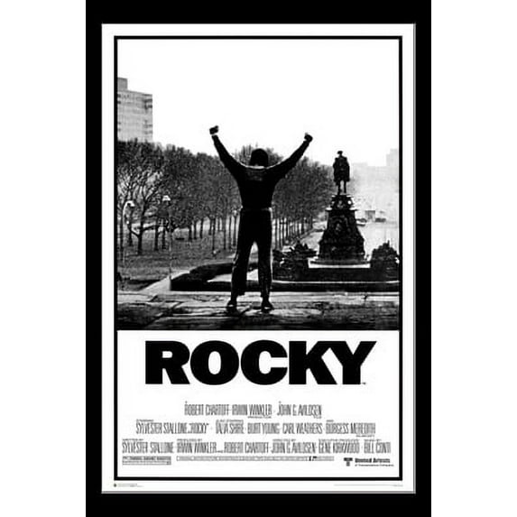 Rocky Movie Score Laminated & Framed Poster Print (24 x 36)