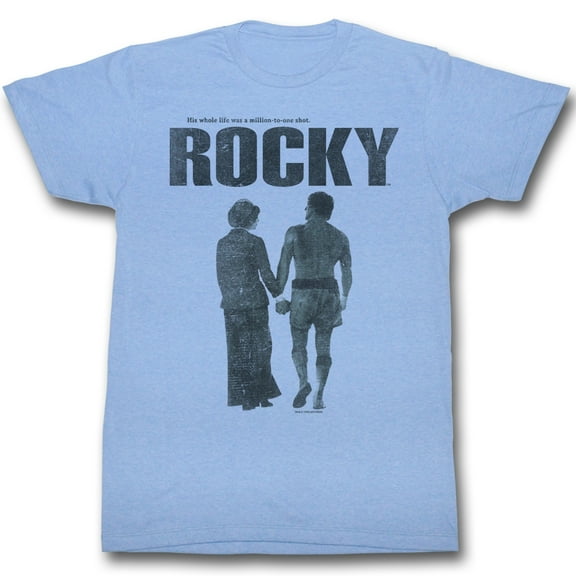 Rocky Movies Poster Adult Short Sleeve T Shirt