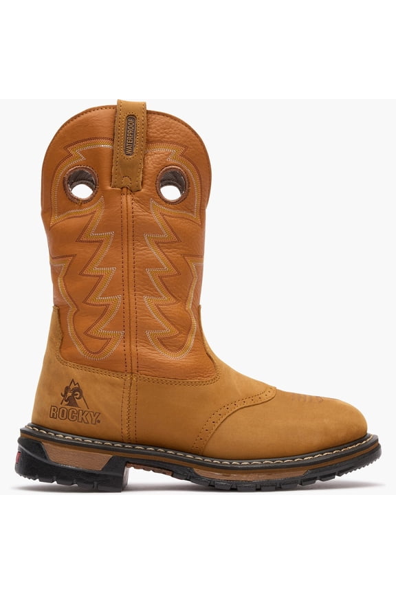 Original Ride Branson Saddle Roper Waterproof Western Boot
