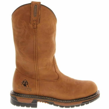 Rocky Original Ride Branson Steel Toe Waterproof Western Boots
