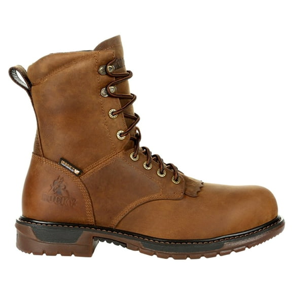 Rocky Original Ride FLX Composite Waterproof Lace Up Western Boot Size 11.5(M)
