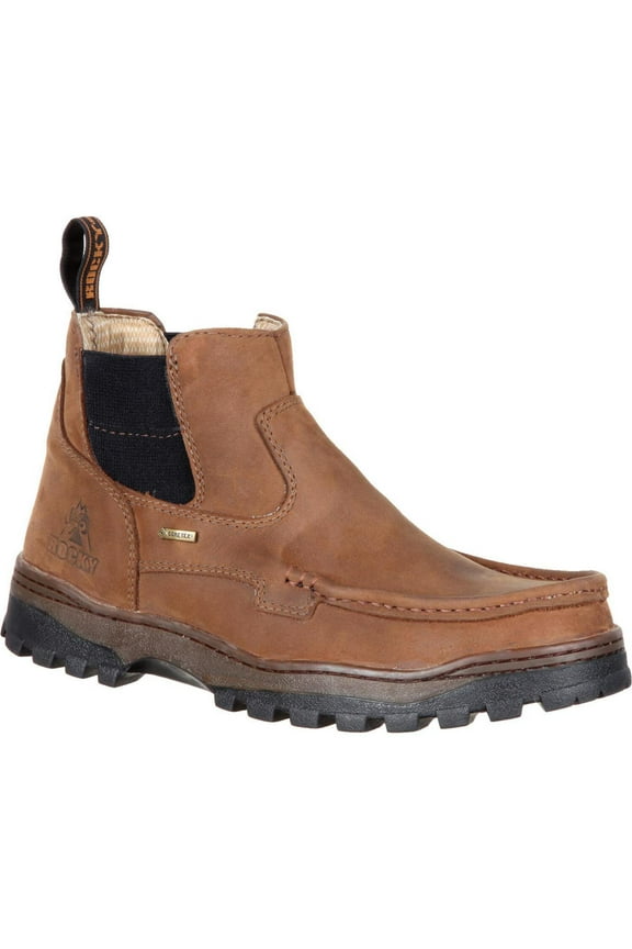 Men's Outback Waterproof Hiker Boot Moc Toe - RKS0310 12 EE US