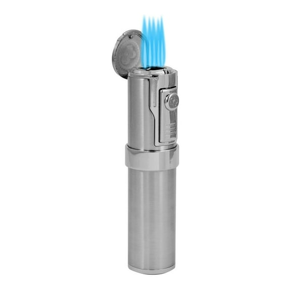 Rocky Patel Diplomat 5 Torch Lighters - Chrome