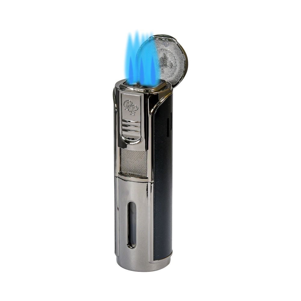 Rocky Patel Envoy 5 Torch Lighter – Gunmetal and Black