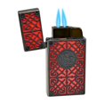 thumbnail image 1 of Rocky Patel Lighter Burn Double Torch - Red And Black, 1 of 5
