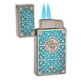 thumbnail image 1 of Rocky Patel Lighter Burn Double Torch - Teal, 1 of 1