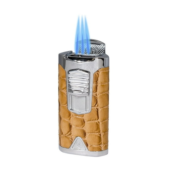 Rocky Patel Lighter Statesman Triple Torch - Camel