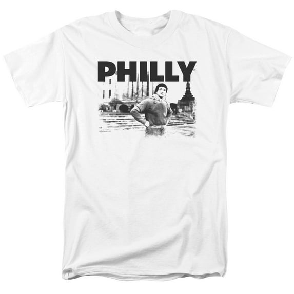 Rocky Philly Adult 18/1 T-Shirt White