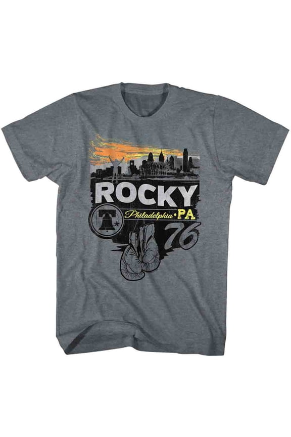 Rocky Phillysteak Graphite Heather T-Shirt