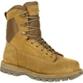 thumbnail image 1 of Rocky Boots Service Boot Waterproof 8-Inch Coyote Brown, Size 10.5, 1 of 7