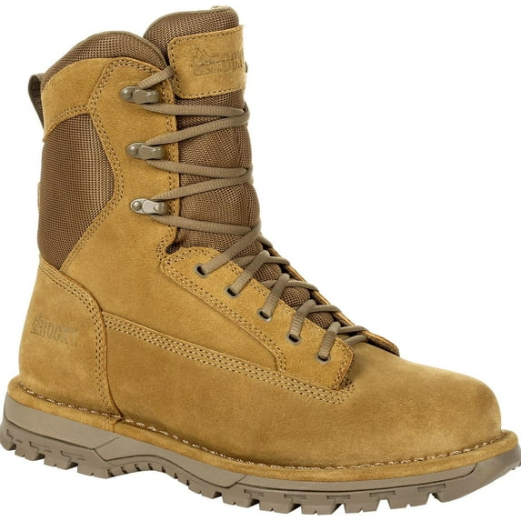 Rocky Portland 8" Coyote Brown Public Service Boot Size 12(M)
