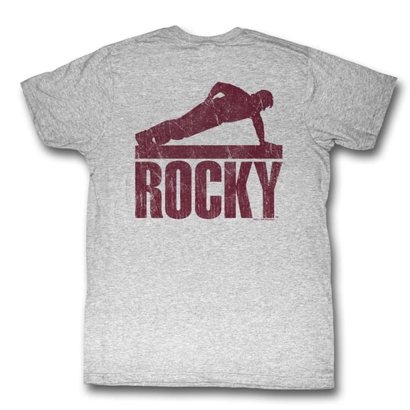 Rocky Pushup Gray Heather T-Shirt