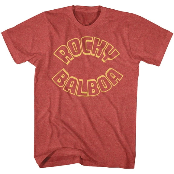 Rocky R Balboa Red Heather T-Shirt
