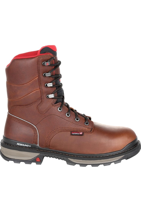 Mens Rams Horn 8 Inch Waterproof Composite Toe